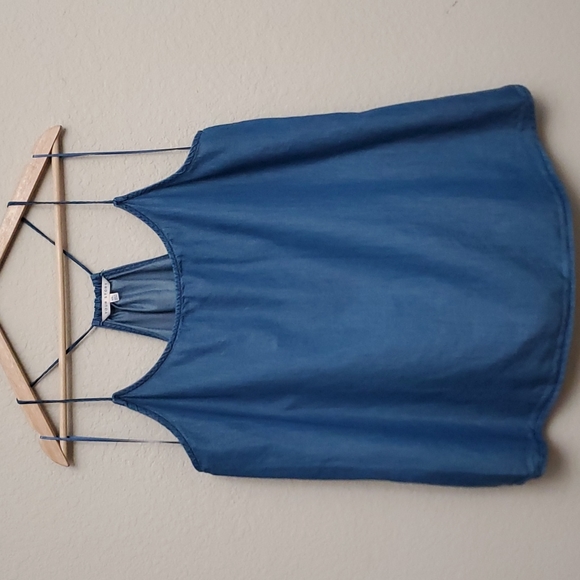 EUC Chambray Tank Top - Picture 2 of 4